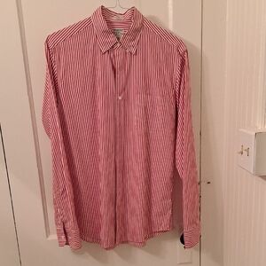 Men's J. Crew Dress Shirt, Size Medium. Slim Fit, Stretch Fabric